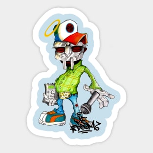 MF DOOM Sticker